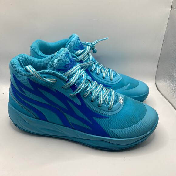 Puma MB.02 LaMelo Ball Rookie ROTY Basketball Shoes Blue Men’s 6.5 Women’s 8 - Picture 2 of 8